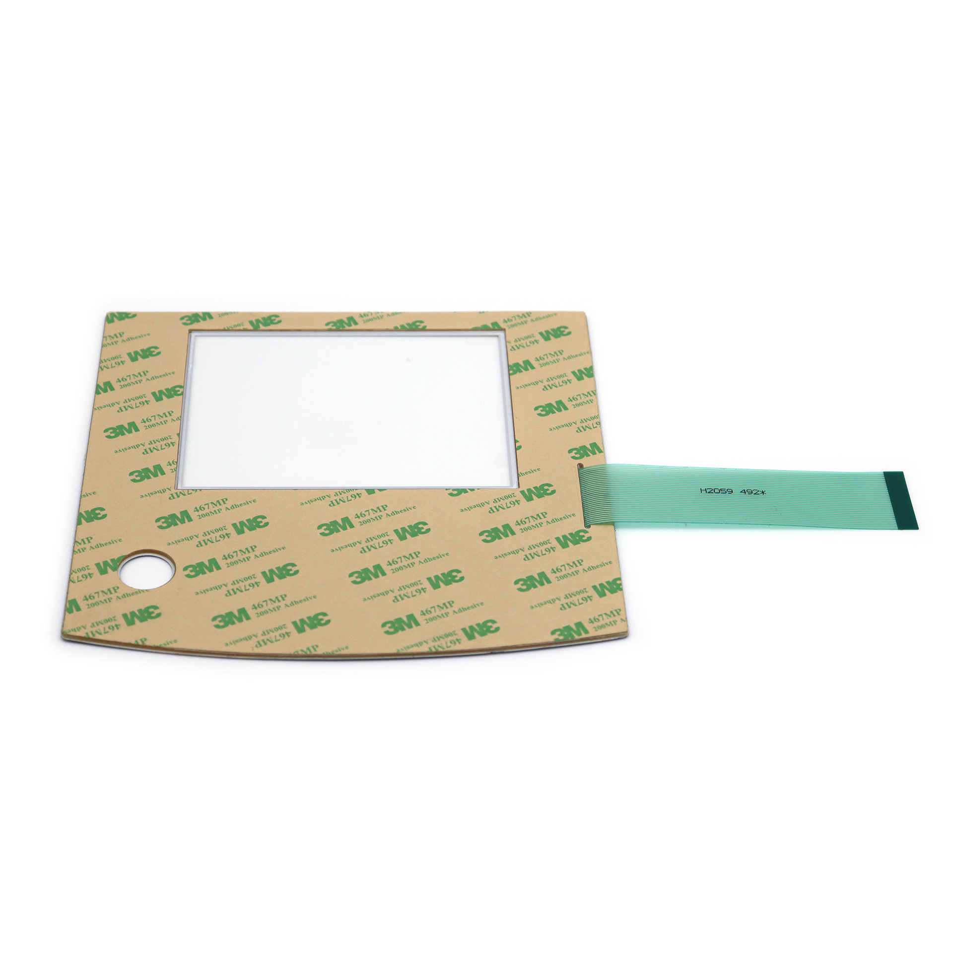 窗口OCA全貼合PC鏡片薄膜開關