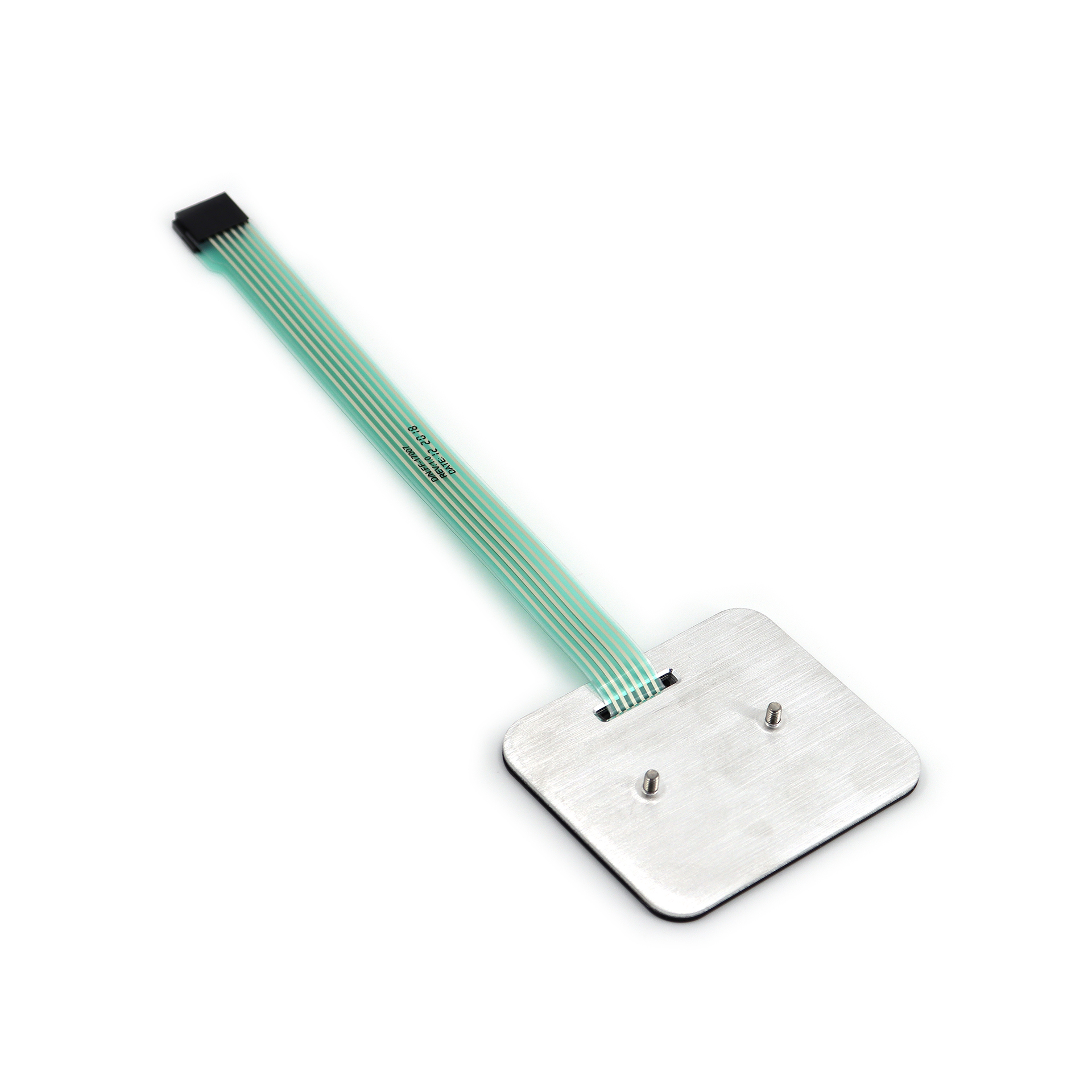 工業數控觸摸式（shì）薄膜開關(帶五金背板 )