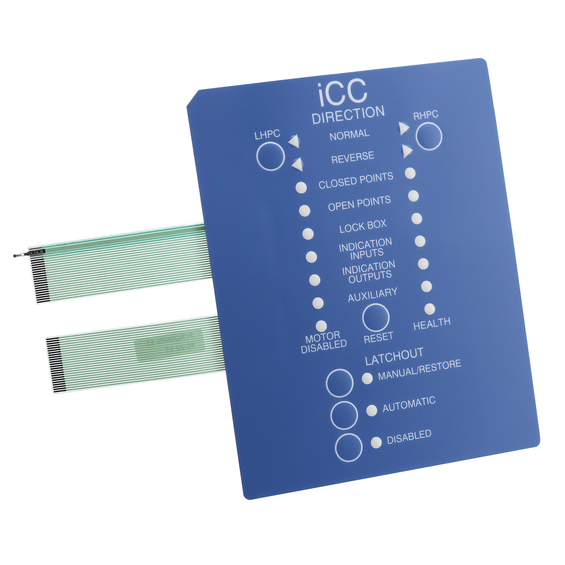 PET線路SMT貼片LED防水圈結構薄膜開關