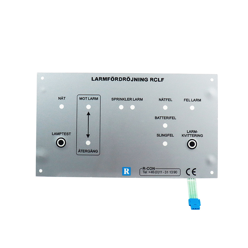 鋁（lǚ）板背板薄膜開關