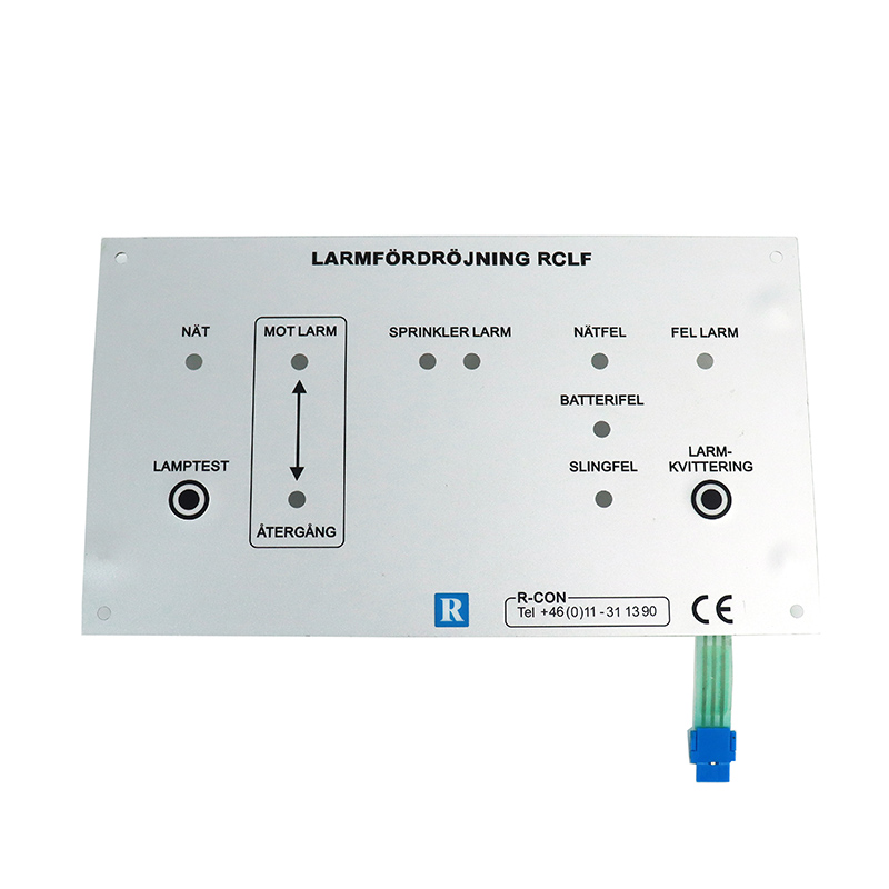 安裝螺栓鋁背板薄膜開關