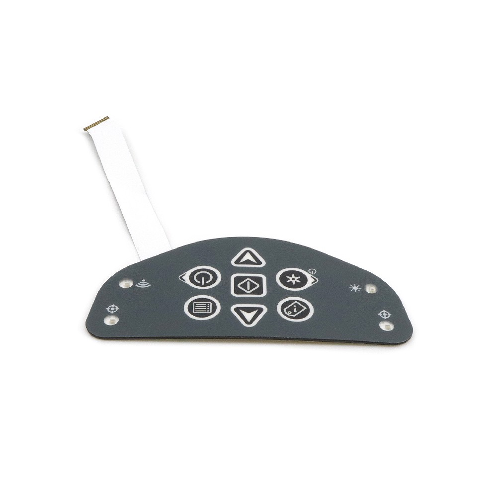 薄膜開關PET薄（báo）膜麵（miàn）板按鍵麵（miàn）貼