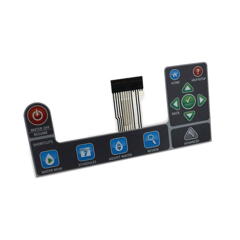 戶外防水平麵按鍵薄膜開關