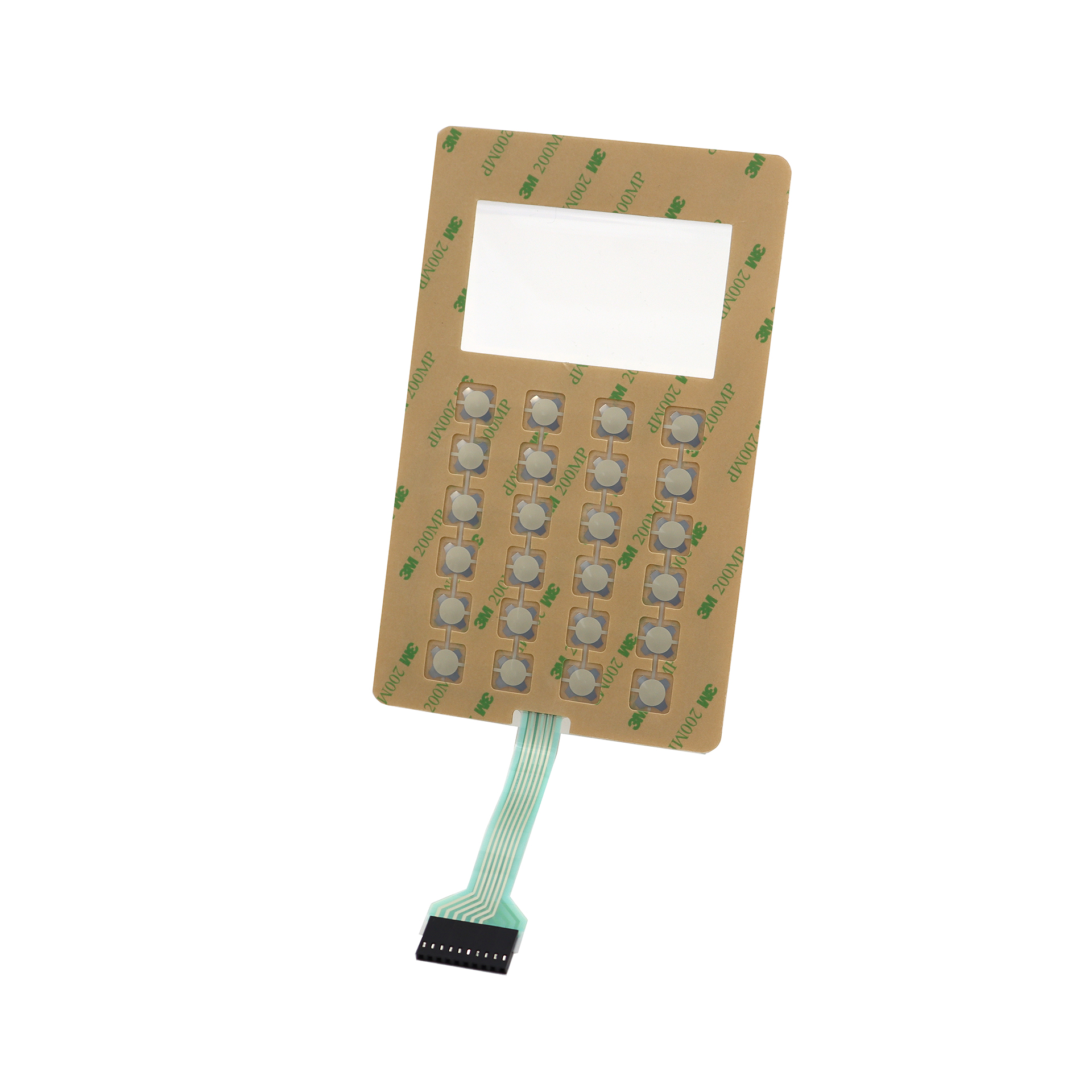 led按鍵防水(shuǐ)防紫外線薄膜開關