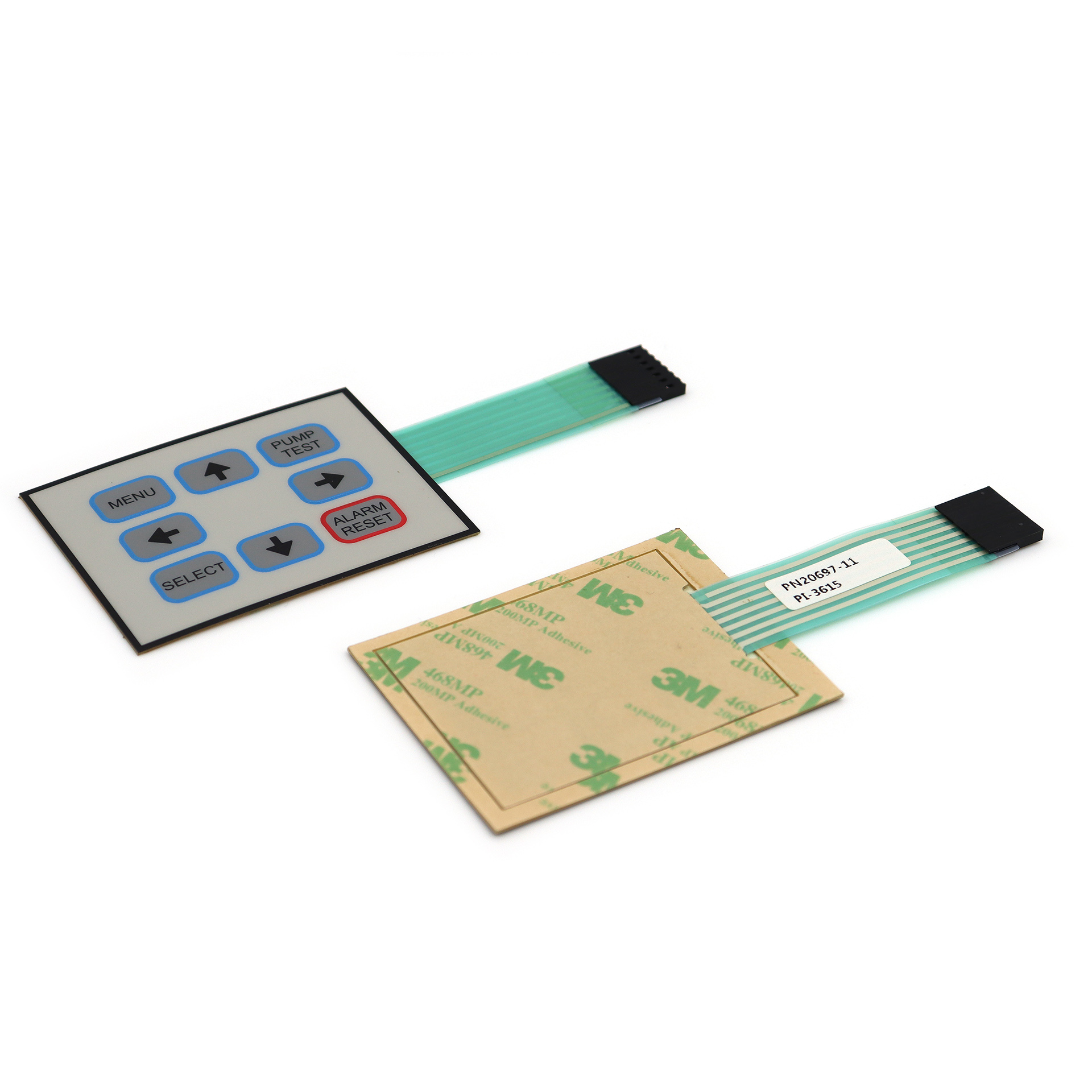 PC小型（xíng）開關控製薄膜麵板